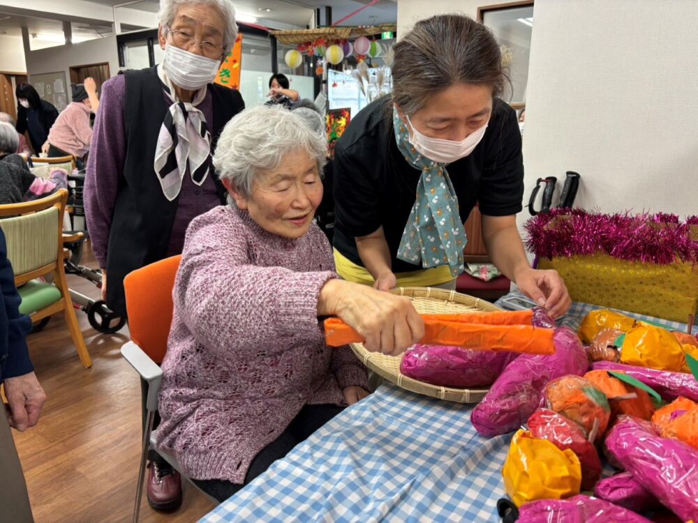 静岡市駿河区デイサービス_食欲の秋を大満喫秋祭りイベントin生活リハビリ八幡