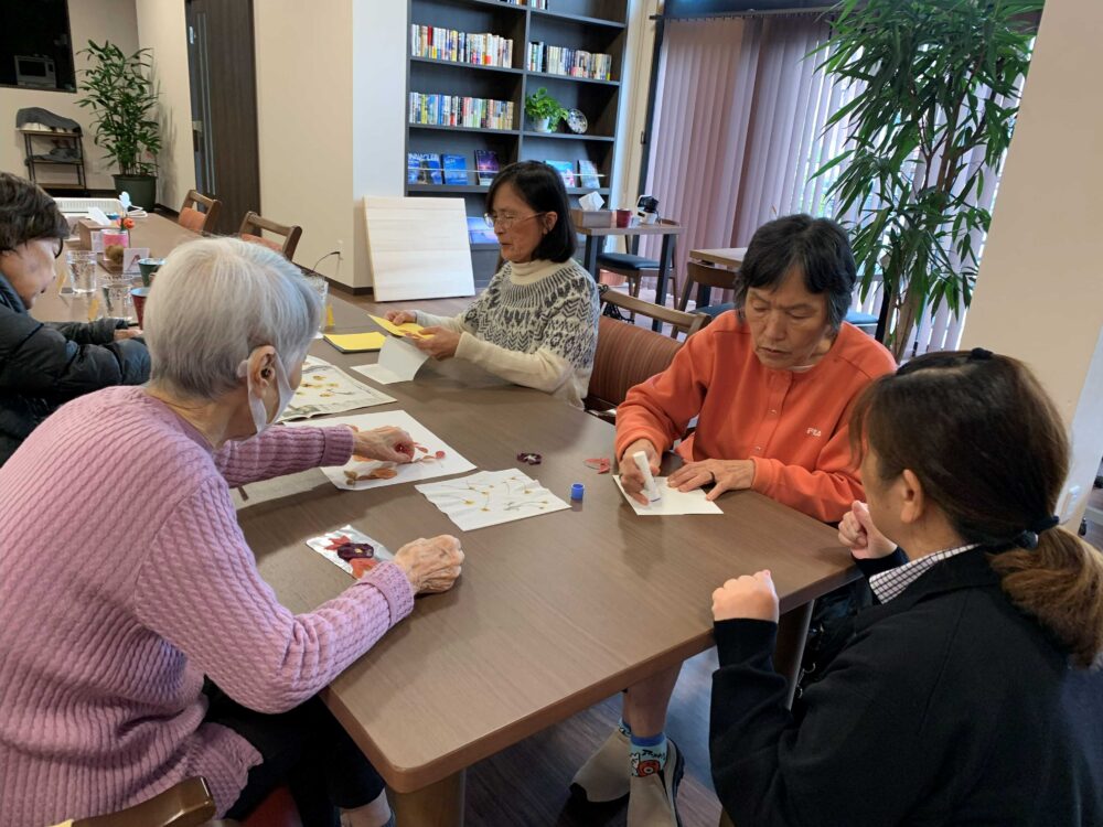 沼津開北デイサービス_四季彩クラブ季節の思い出クラフト