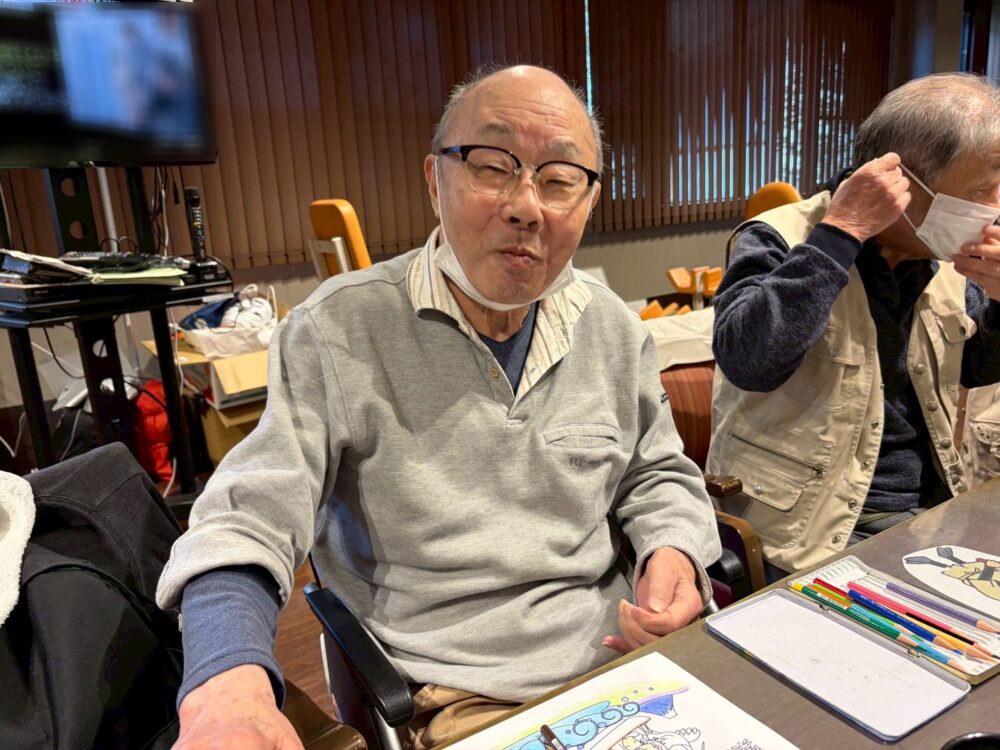 静岡市駿河区デイサービス_書道クラブクラブ活動