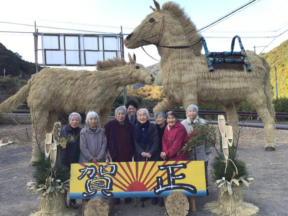 相良デイサービス　島田市大代　ジャンボ干支見学