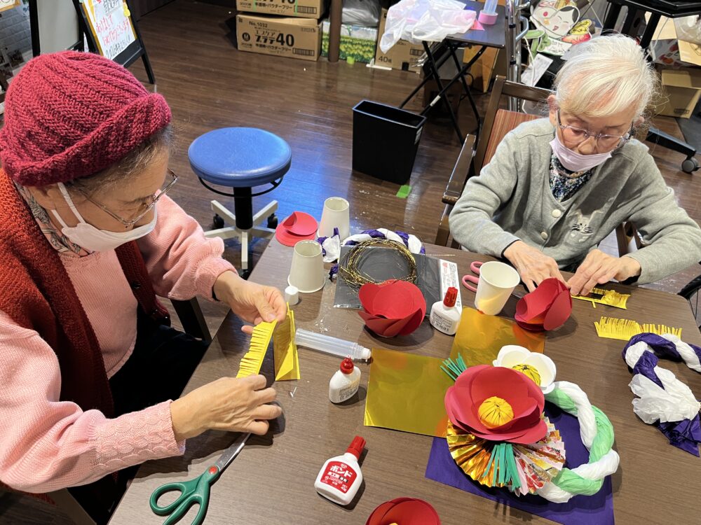 静岡中央デイサービス クラフト 中央工房 ~12月~
