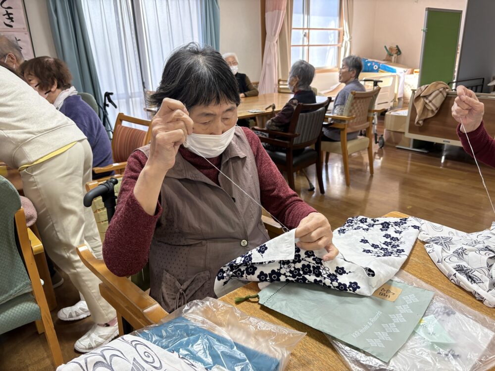 御門台デイサービス　～手芸教室チュニック～