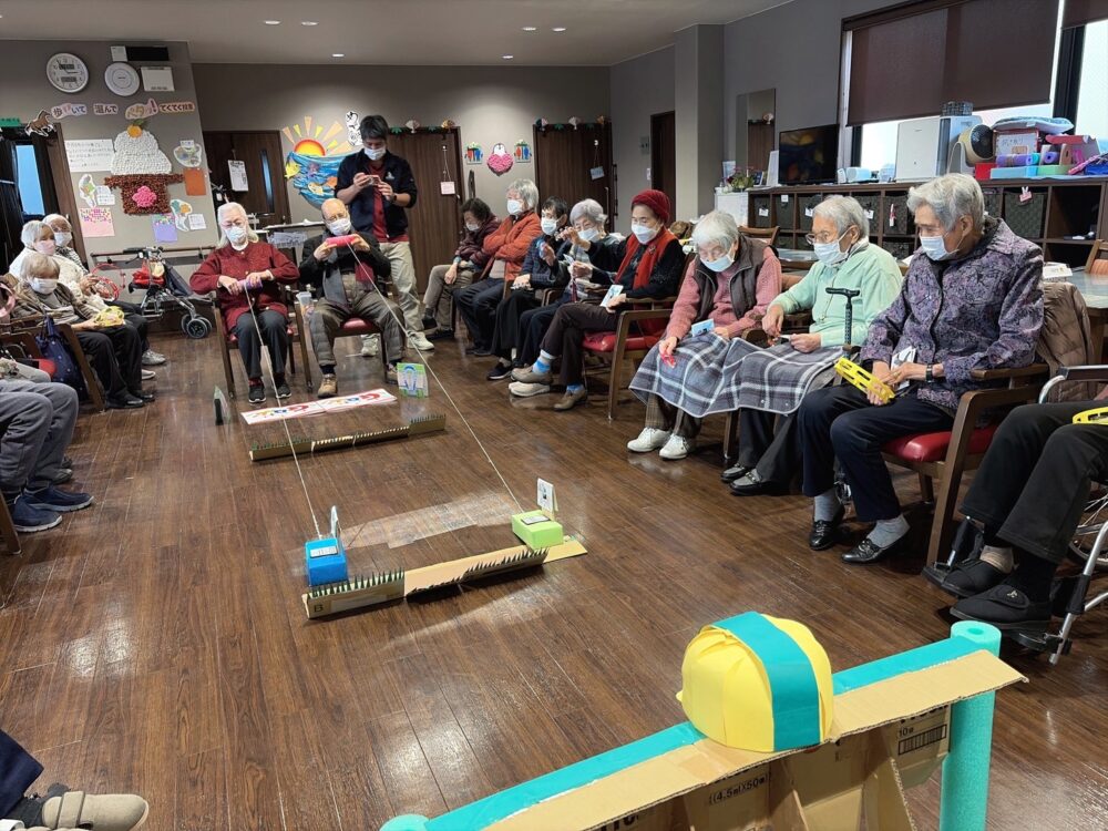 静岡市駿河区デイサービス_新春・午年開幕！ダービーゲームイベント