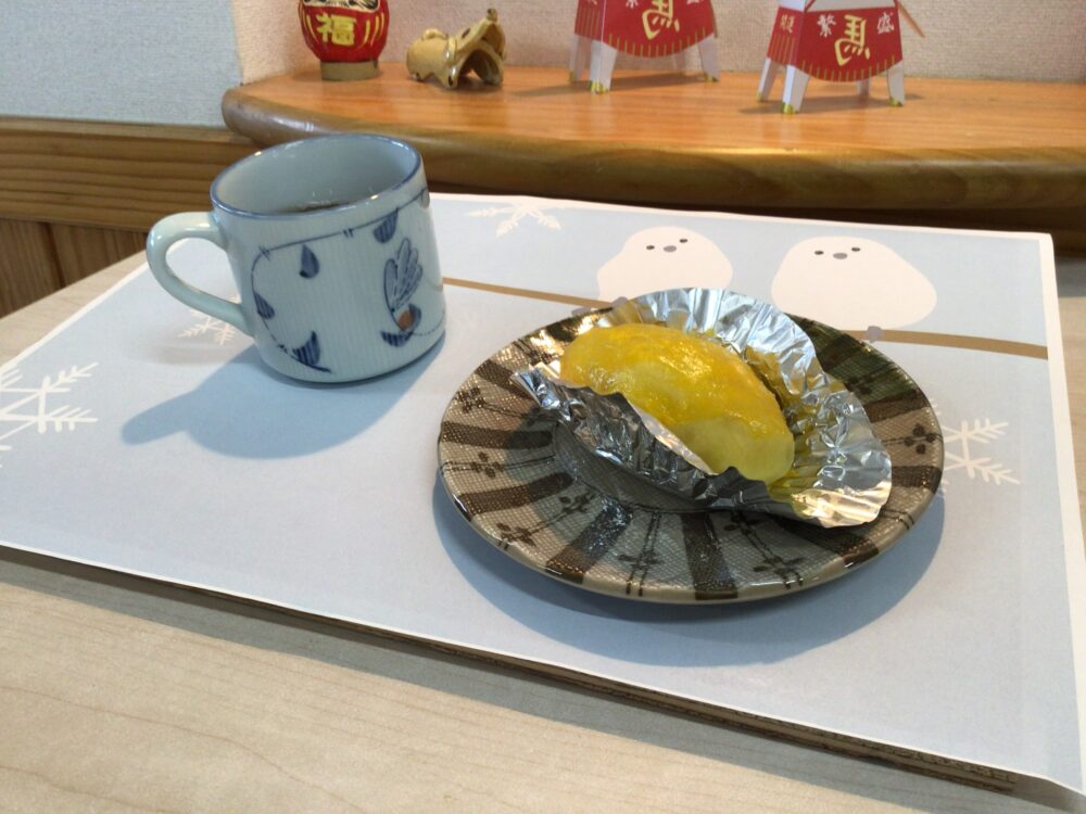 相良デイサービス スイートポテト作り