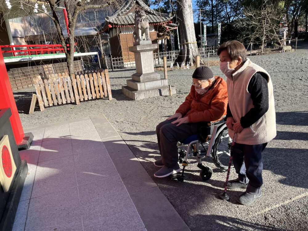 富士市デイサービス_初詣に行きました。