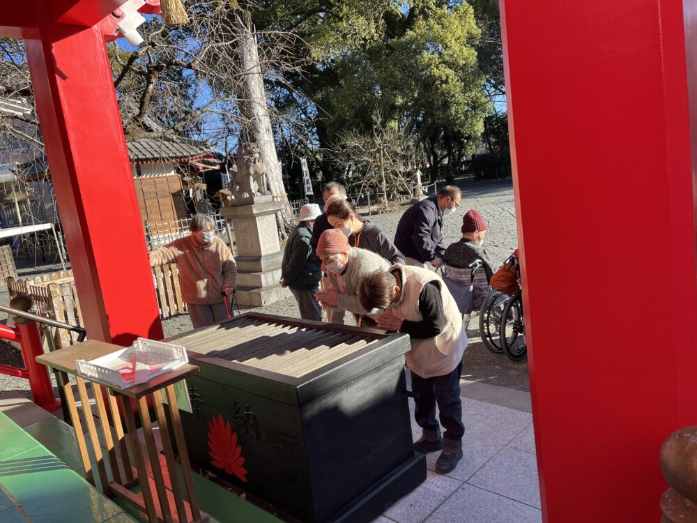 富士市デイサービス_初詣に行きました。