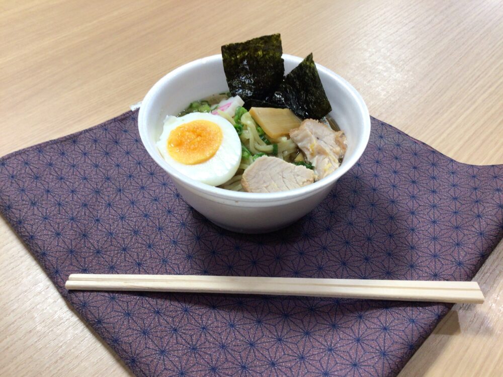 高柳デイサービス　お食事レクリエーション「高柳ラーメン祭り」