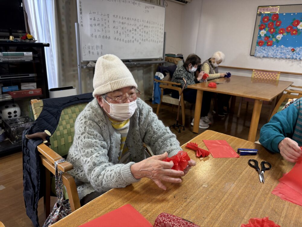 静岡市清水区デイサービス_～工作（壁画）～