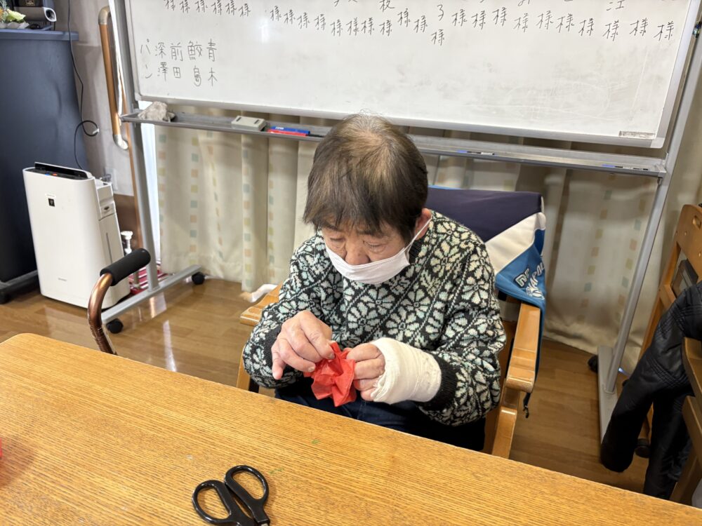 静岡市清水区デイサービス_～工作（壁画）～