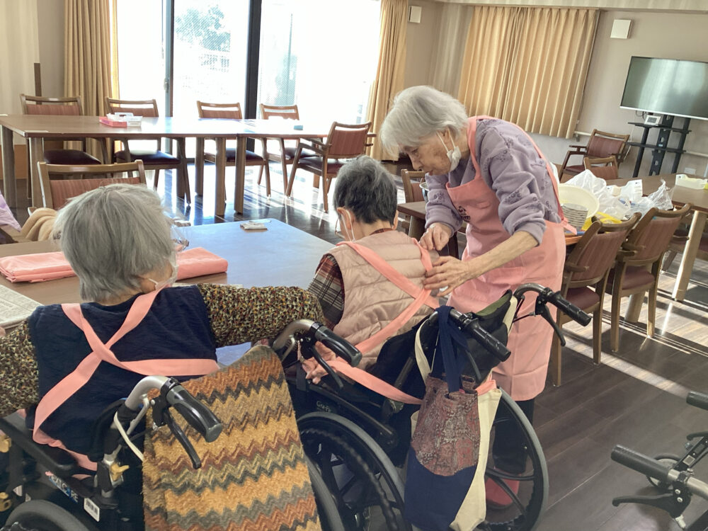 静岡市清水区デイサービス_生活リハビリクラブ押切「料理クラブ/ポテトサラダ」