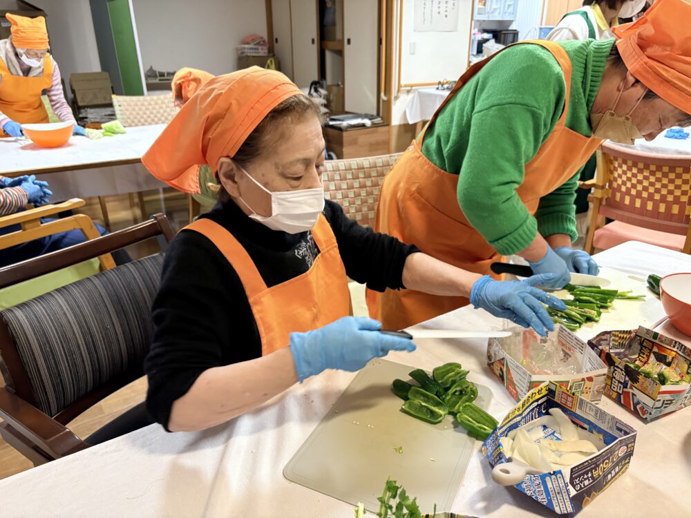 静岡市清水区デイサービス_～2月スマイルクッキング～