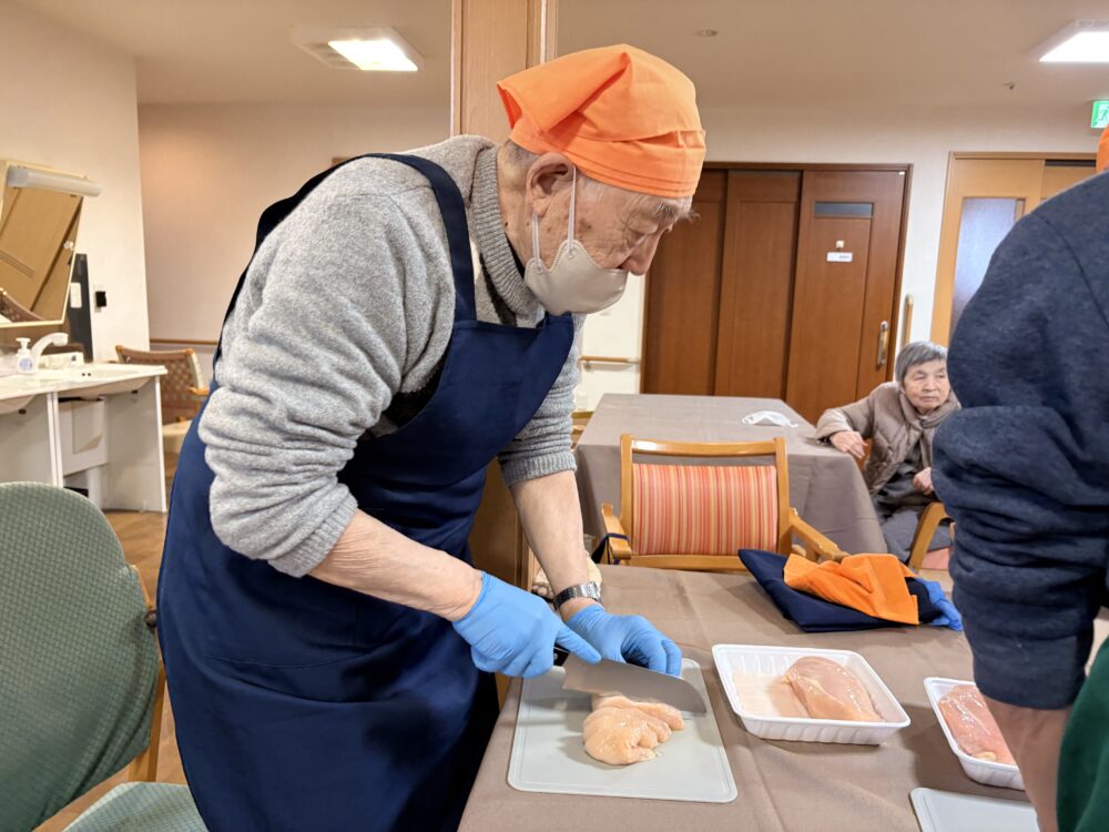 静岡市清水区デイサービス_～2月スマイルクッキング～