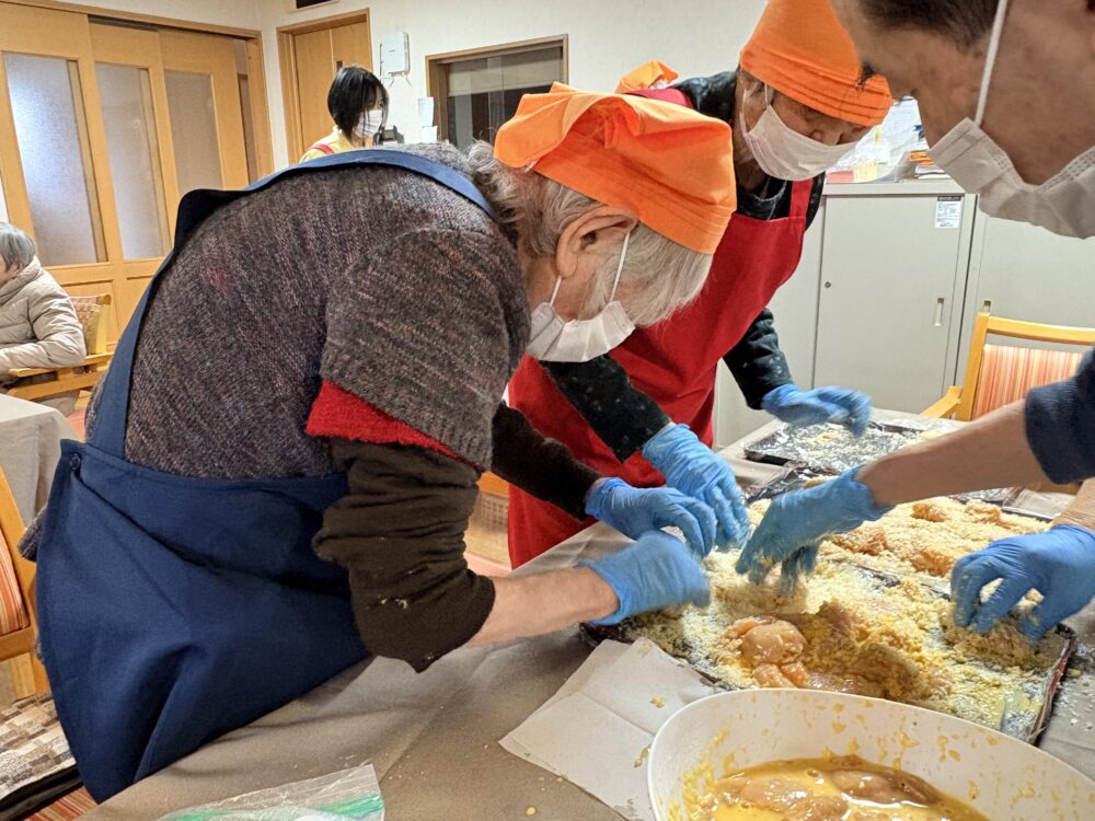 静岡市清水区デイサービス_～2月スマイルクッキング～