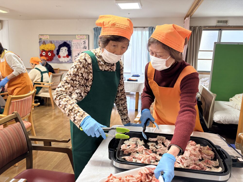 静岡市清水区デイサービス_～2月スマイルクッキング～