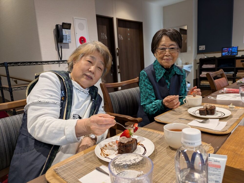 静岡市葵区デイサービス_バレンタインデー