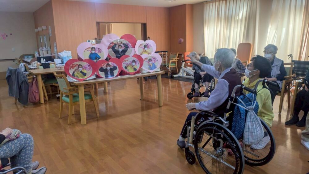 駿東郡長泉町デイサービス_愛を届けろ！Happy Valentine！