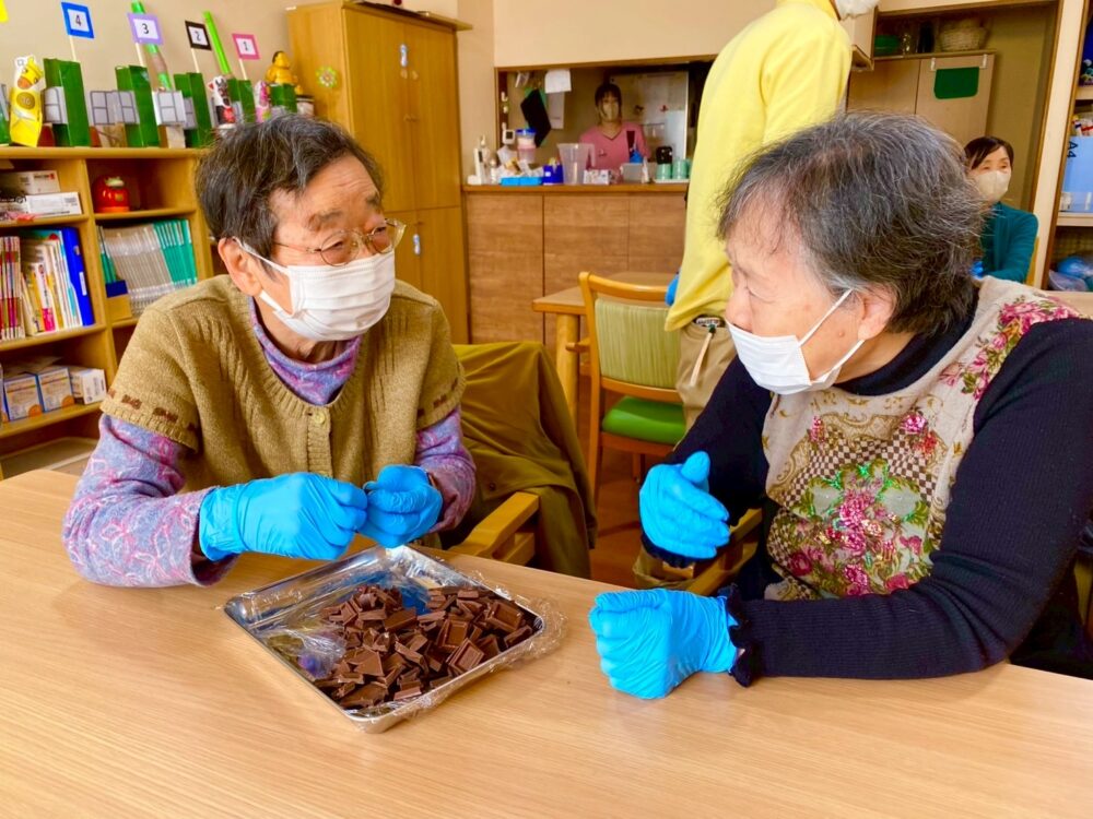 長泉デイサービス　愛を届けろ！Happy Valentine！