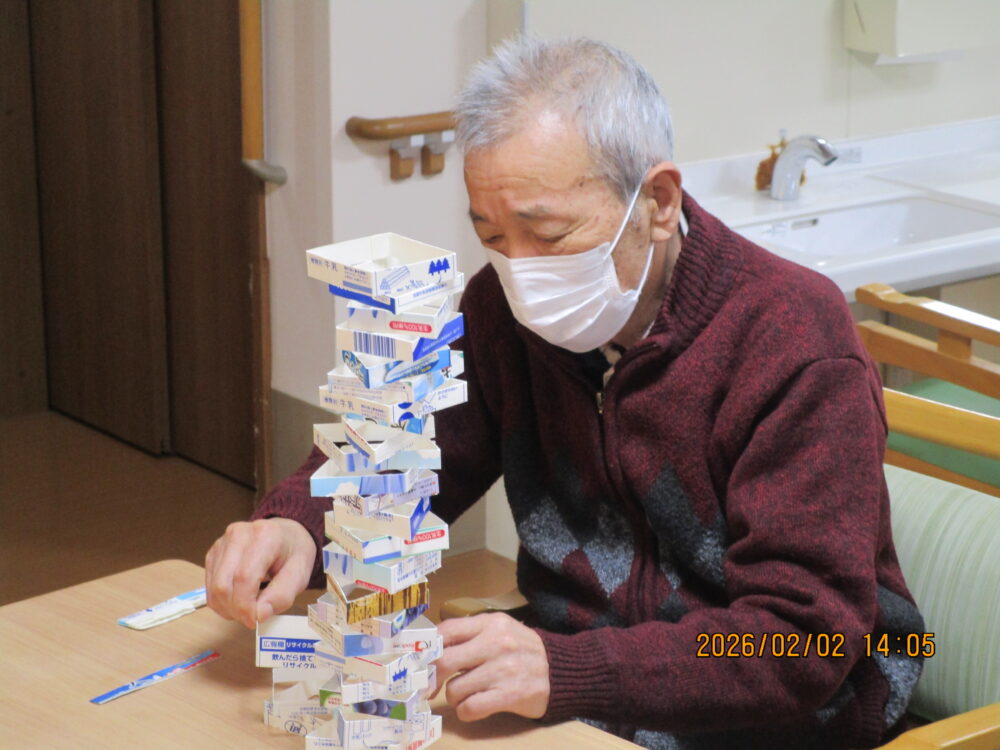 藤枝市デイサービス_2月　節分イベント