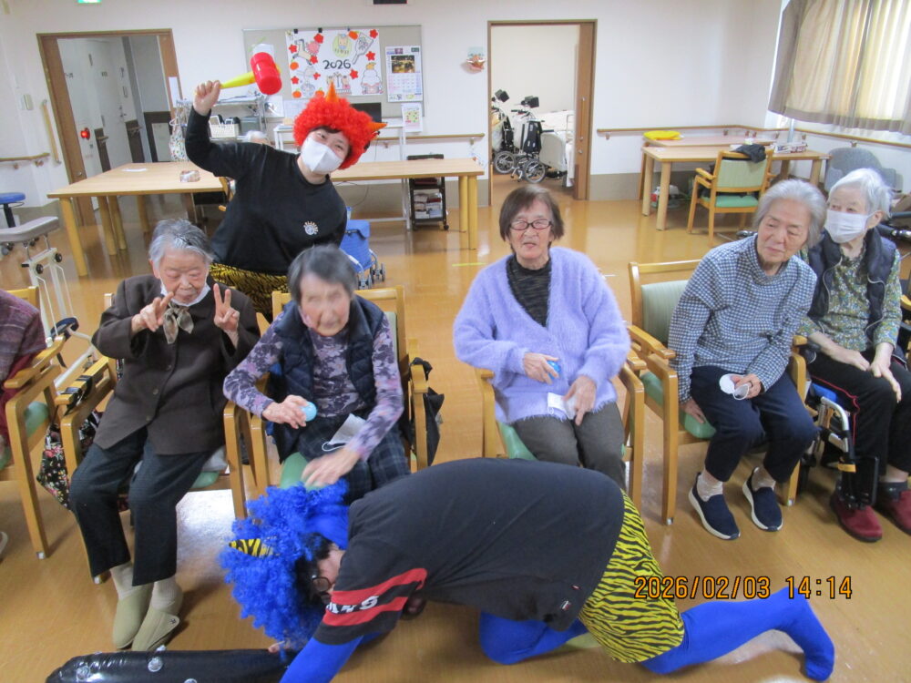小石川デイサービス　2月　節分イベント