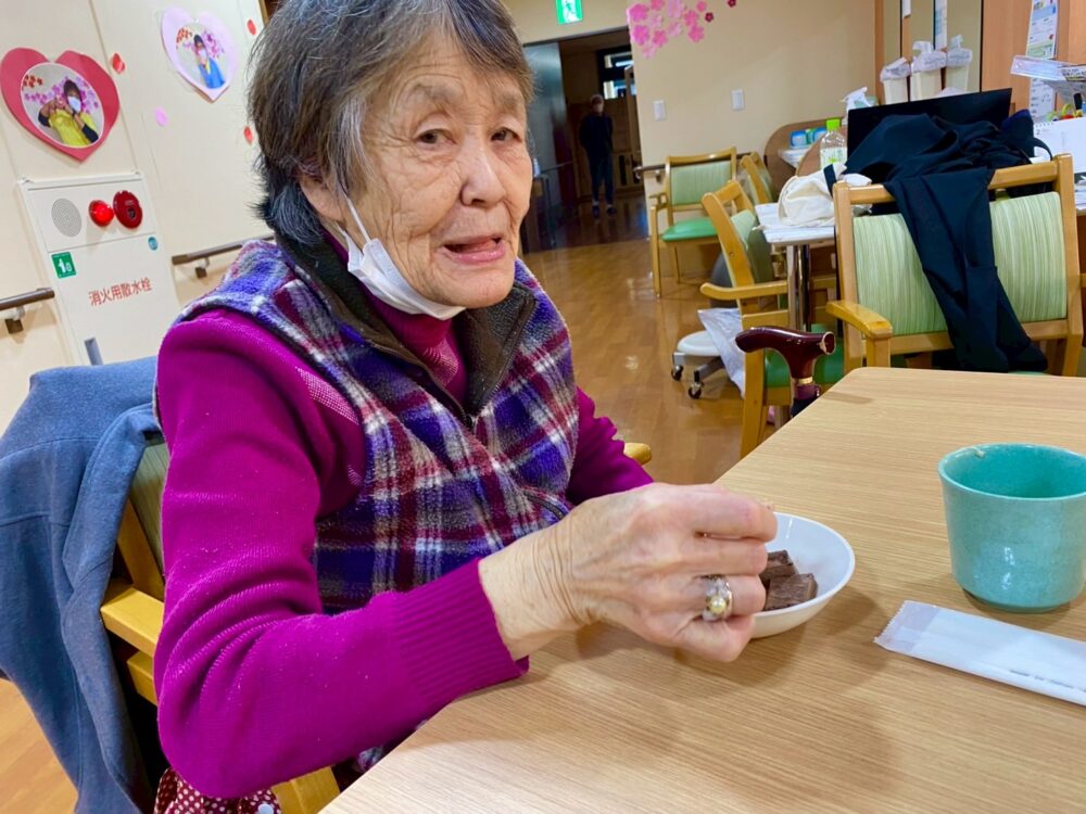 駿東郡長泉町デイサービス_愛を届けろ！Happy Valentine！