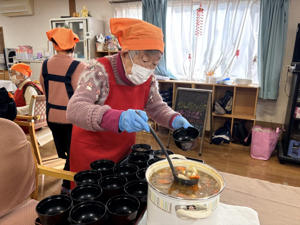 静岡市清水区デイサービス_～2月スマイルクッキング～