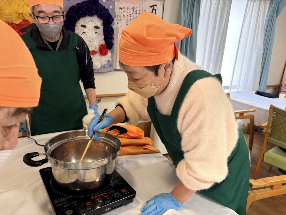 静岡市清水区デイサービス_～2月スマイルクッキング～